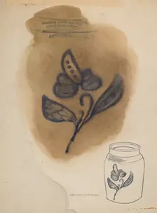 Jar, c. 1938. Creator: George Loughridge