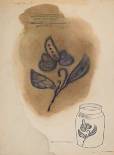 Jar, c. 1938. Creator: George Loughridge