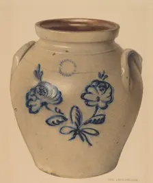 Jar, c. 1938. Creator: George Loughridge