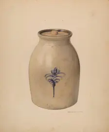 Jar, c. 1938. Creator: George Loughridge
