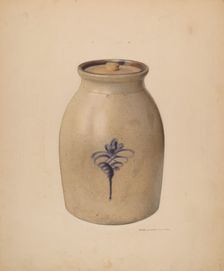 Jar, c. 1938. Creator: George Loughridge