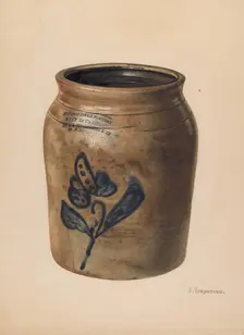 Jar, c. 1938. Creator: John Tarantino