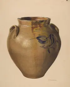 Jar, c. 1938. Creator: John Tarantino