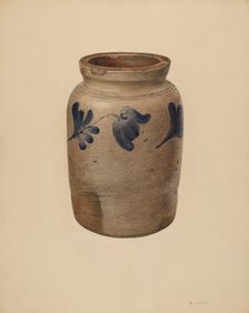 Jar, c. 1939. Creator: Elsie Wein