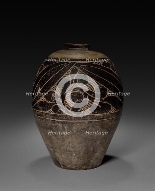 Jar: Cizhou Ware, 1271-1368. Creator: Unknown.