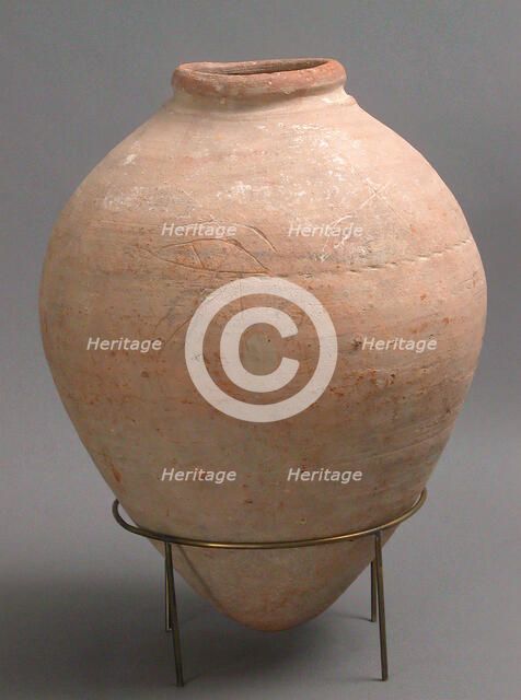 Jar, Coptic, 4th-7th century. Creator: Unknown.