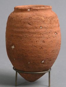 Jar, Coptic, 4th-7th century. Creator: Unknown