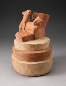 Jar Depicting Mating Rats, 100 B.C./A.D. 500. Creator: Unknown