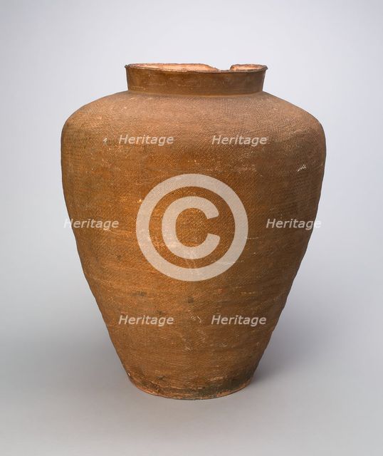 Jar, Eastern Zhou dynasty, Warring States period (480-221 B.C.), 4th/3rd century B.C. Creator: Unknown.