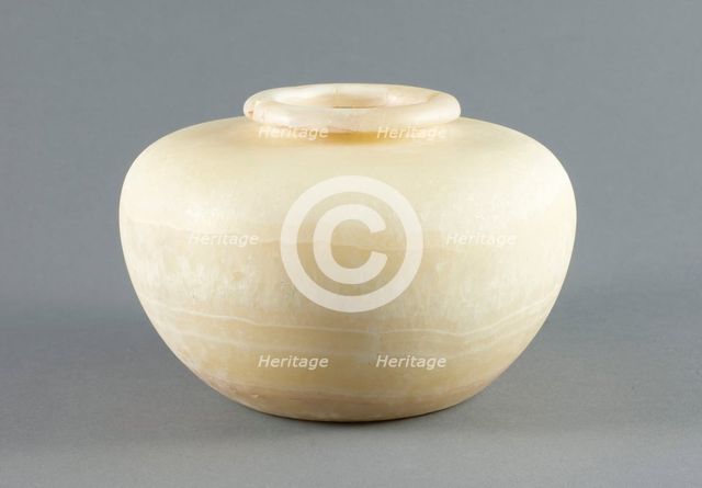 Jar, Egypt, Early Dynastic Period-Old Kingdom, Dynasty 1-8 (about 3000-2160 BCE). Creator: Unknown.