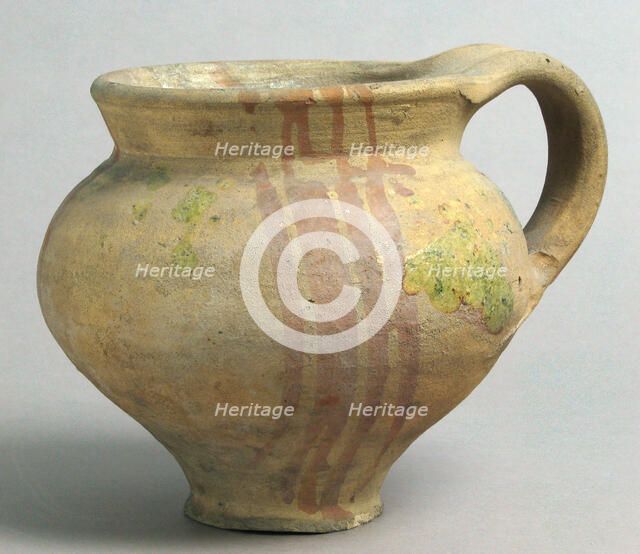 Jar, French, 13th-14th century. Creator: Unknown.