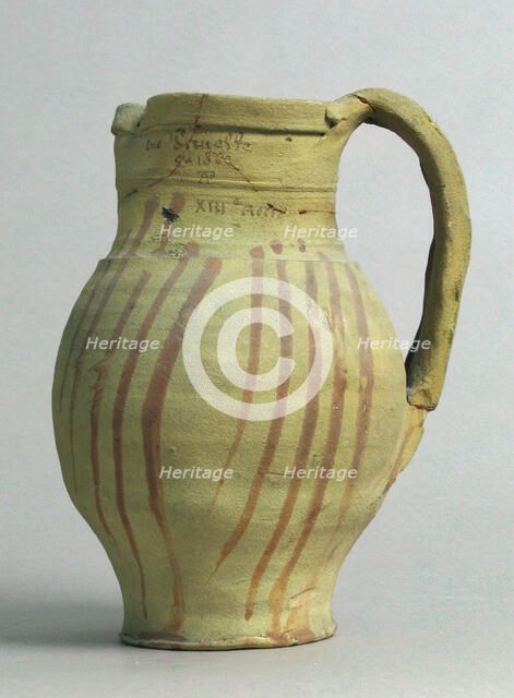 Jar, French, 13th century. Creator: Unknown.