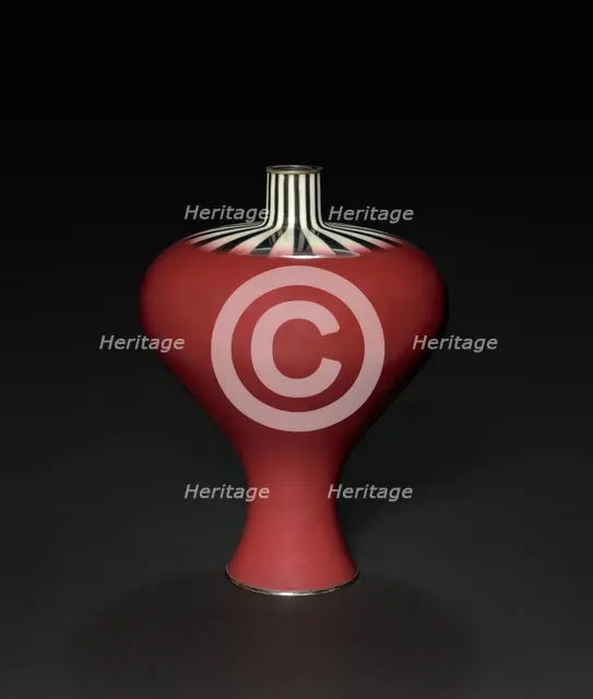 Jar in Baluster Form, 1800s-1990s. Creator: Unknown.