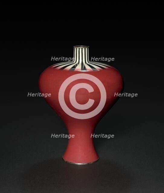 Jar in Baluster Form, 1800s-1990s. Creator: Unknown.