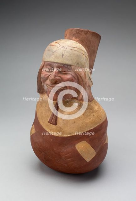 Jar in the Form of a Seated Figure, 100 B.C./A.D. 500. Creator: Unknown.