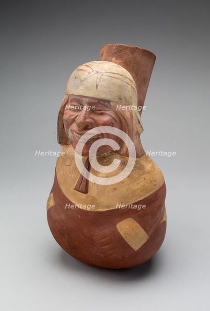 Jar in the Form of a Seated Figure, 100 B.C./A.D. 500. Creator: Unknown.