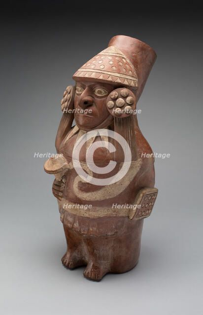 Jar in the Form of a Standing Figure, 100 B.C./A.D. 500. Creator: Unknown.