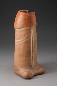 Jar in the Form of a Phallus, 100 B.C./A.D. 500. Creator: Unknown