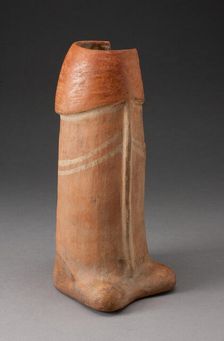 Jar in the Form of a Phallus, 100 B.C./A.D. 500. Creator: Unknown