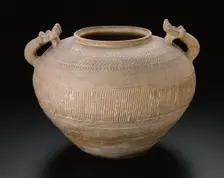 Jar in the Form of an Ancient Bronze Container (lei), Warring States Period (475-221 B.C.). Creator: Unknown