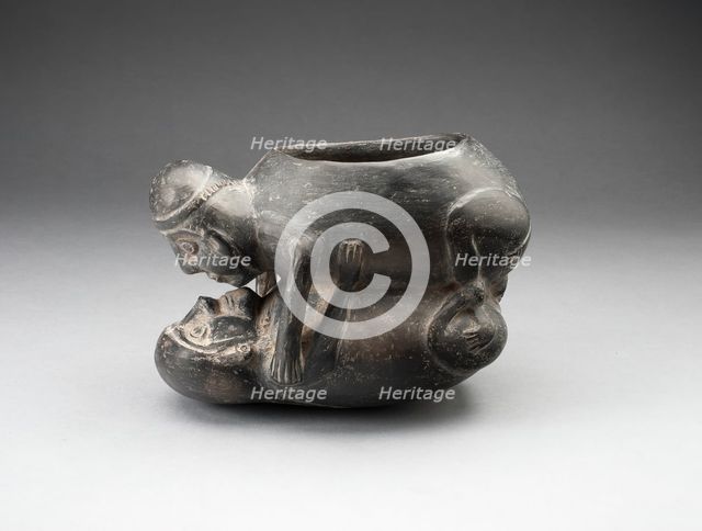Jar in the Form of an Erotic Scene, A.D. 1200/1470. Creator: Unknown.