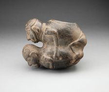 Jar in the Form of an Erotic Scene, A.D. 1200/1470. Creator: Unknown