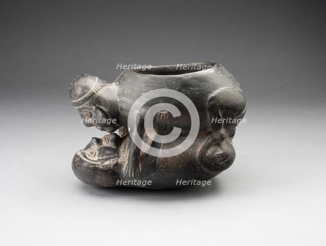 Jar in the Form of an Erotic Scene, A.D. 1200/1470. Creator: Unknown.