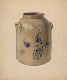 Jar, probably 1937/1938. Creator: Jean Peszel