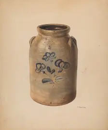 Jar, probably 1937/1938. Creator: John Tarantino