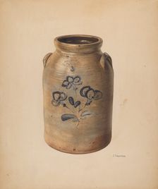 Jar, probably 1937/1938. Creator: John Tarantino