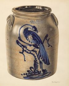 Jar, probably 1937. Creator: John Tarantino