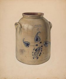 Jar, probably 1937/1938. Creator: Jean Peszel