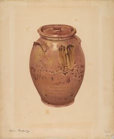 Jar, probably 1940. Creator: Aaron Fastovsky