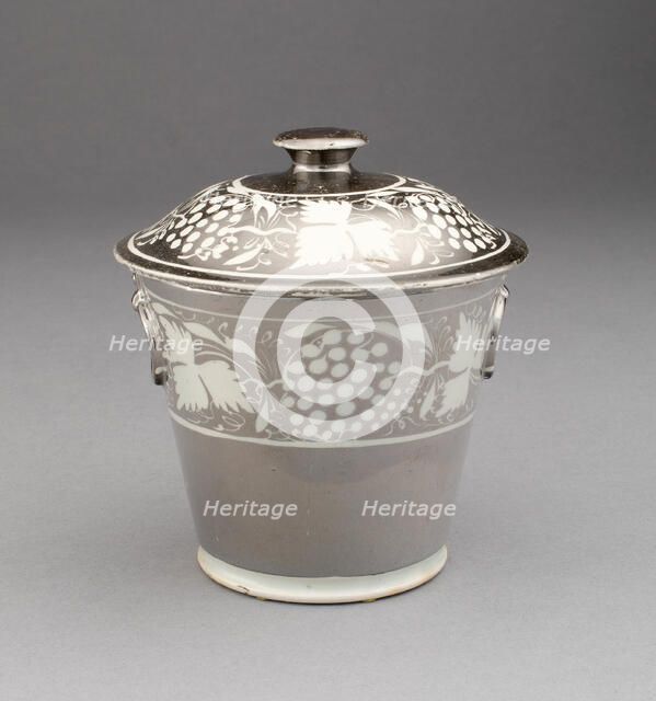 Jar, Staffordshire, c. 1820. Creator: Staffordshire Potteries.