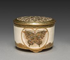 Jar: Satsuma Ware, 1800s. Creator: Unknown