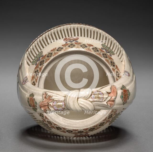 Jar: Satsuma Ware, 19th century. Creator: Unknown.