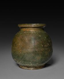 Jar with Cover, 206 BC - AD 220. Creator: Unknown