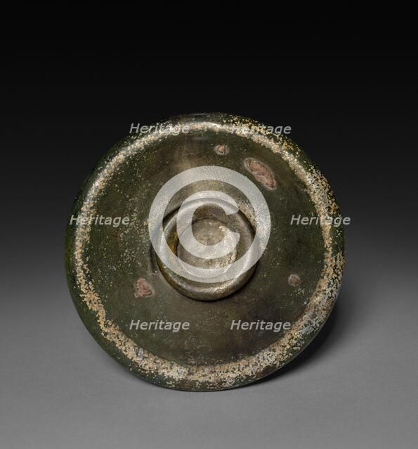 Jar with Cover (lid), 206 BC - AD 220. Creator: Unknown.
