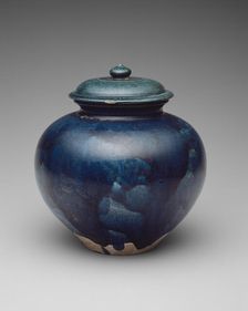 Jar with Cover, Tang dynasty (618-906), first half of 8th century. Creator: Unknown