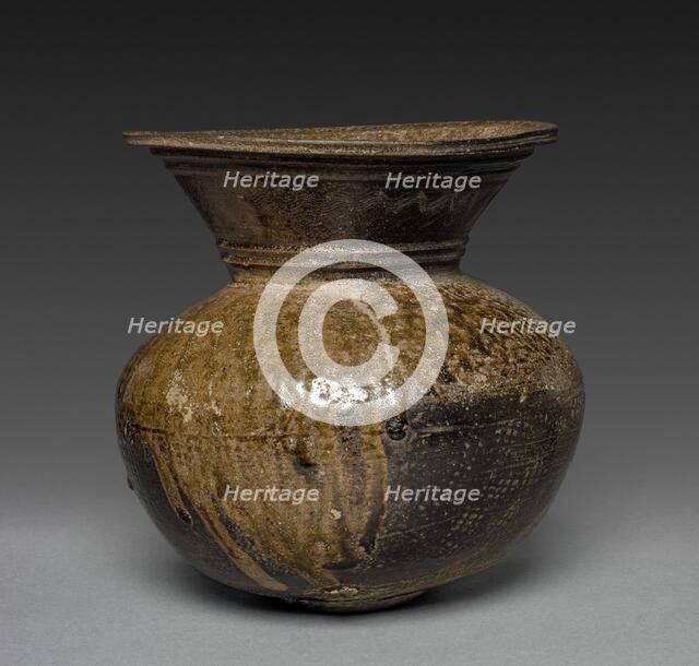 Jar with Combed Design: Sueki Ware, 400s-500s. Creator: Unknown.