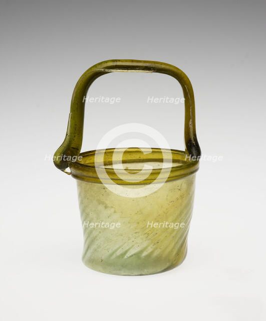 Jar with Basket Handle, 3rd-4th century. Creator: Unknown.