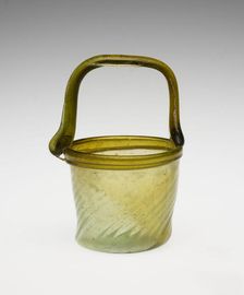 Jar with Basket Handle, 3rd-4th century. Creator: Unknown