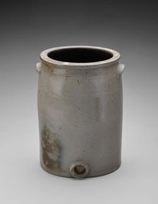 Jar with drain hole, about 1860-1880. Creator: George Unser