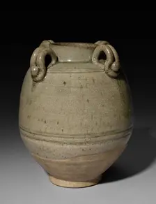 Jar with Four Loop-Handles, 6th Century. Creator: Unknown
