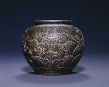 Jar with Floral Decoration, c. 700-750. Creator: Unknown