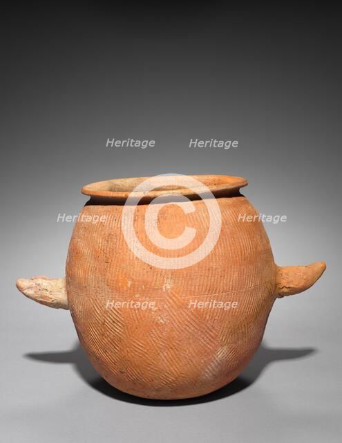 Jar with Horn-Shaped Handles, 100s. Creator: Unknown.