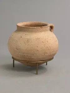 Jar with Handle, Coptic, 4th-7th century. Creator: Unknown