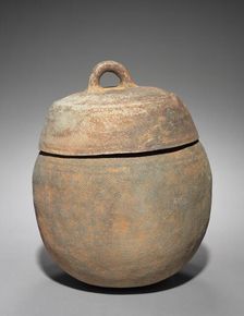 Jar with Loop Handle, 200s-300s. Creator: Unknown
