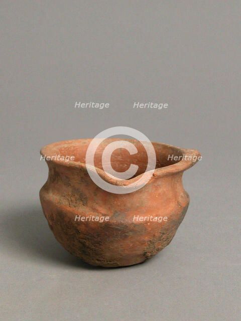 Jar with Spout, Coptic, 4th-7th century. Creator: Unknown.