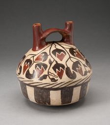 Jar with Repeated Spotted Birds on Shoulder, 180 B.C./A.D. 500. Creator: Unknown